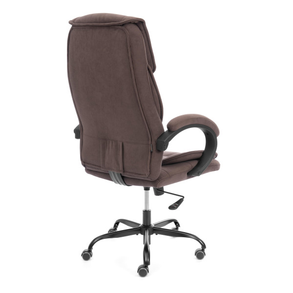 Кресло OREON metalBL велюр, коричневый, 6 фото № 3