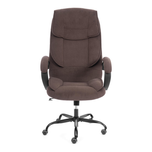 Кресло OREON metalBL велюр, коричневый, 6 фото № 5