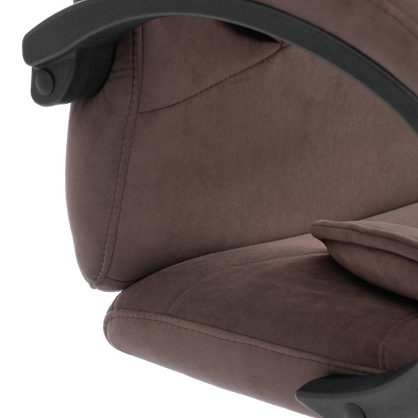 Кресло OREON metalBL велюр, коричневый, 6 фото № 7