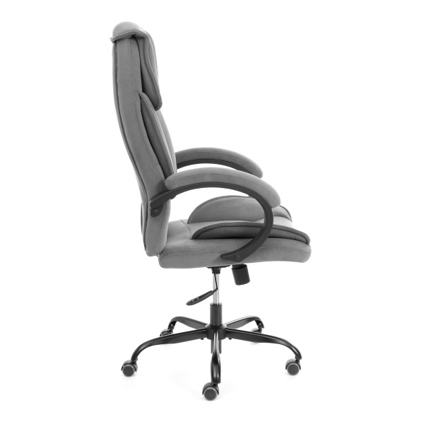 Кресло OREON metalBL велюр, серый, 29 фото № 2