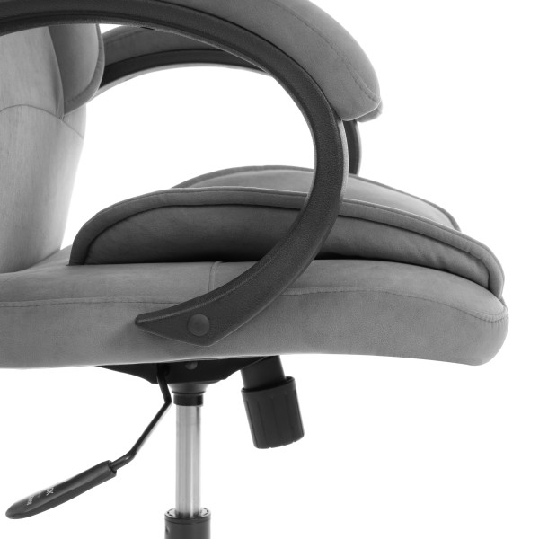 Кресло OREON metalBL велюр, серый, 29 фото № 10