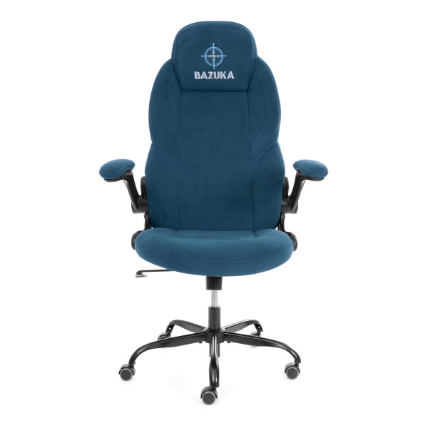 Кресло BAZUKA metalBL велюр, синий, 32 фото № 5