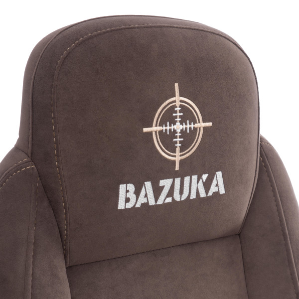 Кресло BAZUKA metalBL велюр, коричневый, 6 фото № 11