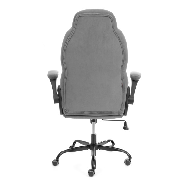 Кресло BAZUKA metalBL велюр, серый, 29 фото № 4