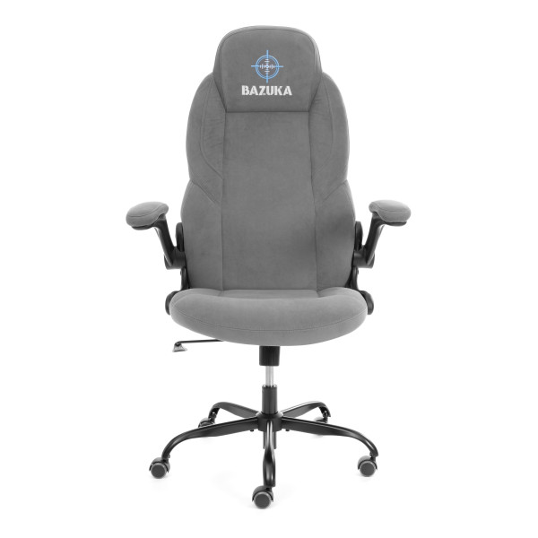 Кресло BAZUKA metalBL велюр, серый, 29 фото № 5