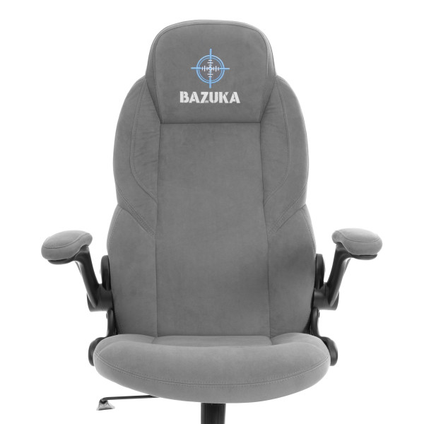 Кресло BAZUKA metalBL велюр, серый, 29 фото № 6