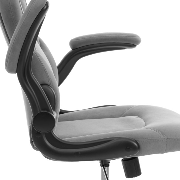 Кресло BAZUKA metalBL велюр, серый, 29 фото № 8