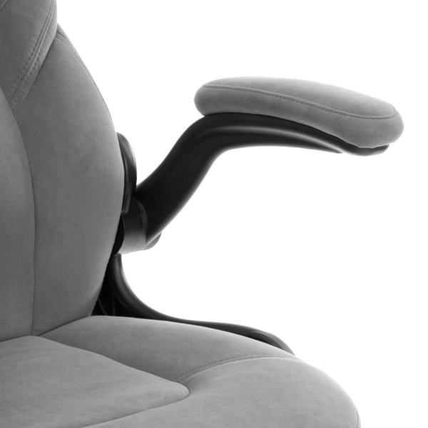 Кресло BAZUKA metalBL велюр, серый, 29 фото № 10