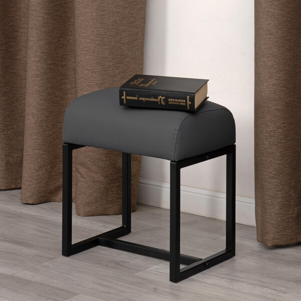 Пуф Charli Lux/Чарли Люкс экокожа , Sharp Графит фото № 7