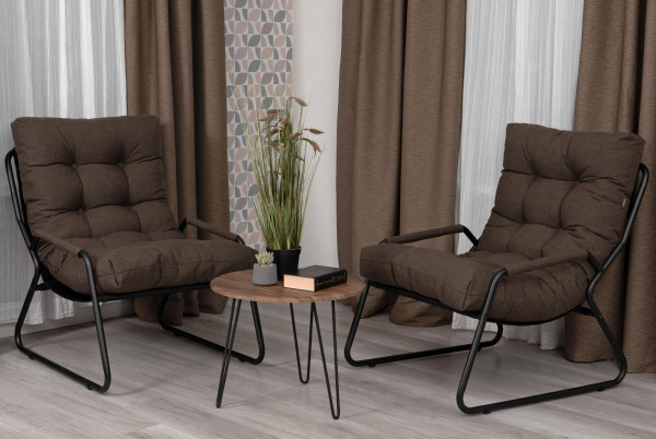 Кресло Ergo/Эрго рогожка, коричневый, 3М7-147 фото № 13