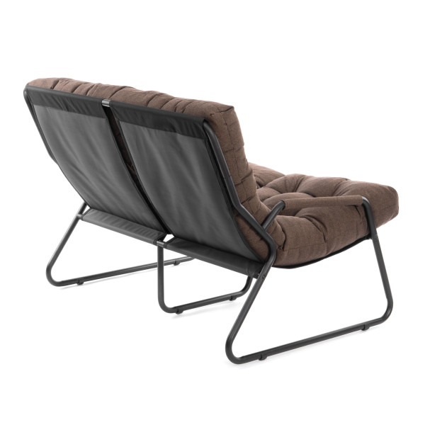 Диван Ergo/Эрго рогожка, коричневый, 3М7-147 фото № 3