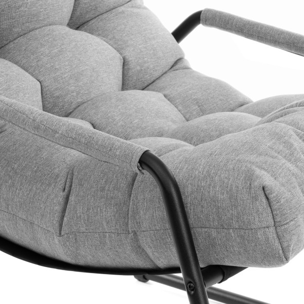 Кресло Ergo/Эрго рогожка, серо-бежевый, 3M 16/2 фото № 6