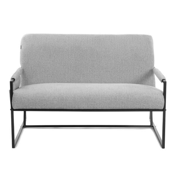 Диван Charli LUX/Чарли Люкс велюр/букле, VT shape silver фото № 5