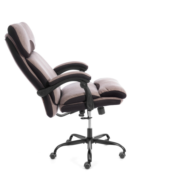 Кресло Chief metalBL  ткань, светло-коричневый, KUB 03/TW-24 фото № 3