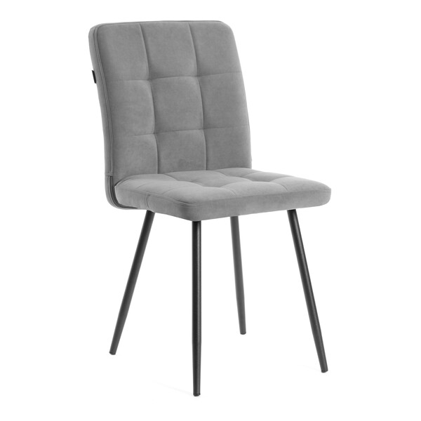 Комплект кресло + стул Medeo LT, флок , серый/черный, 29, 45х56х89 см фото № 2