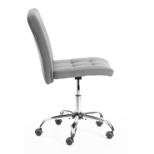 Комплект кресло + стул Medeo LT, флок , серый/черный, 29, 45х56х89 см фото № 6