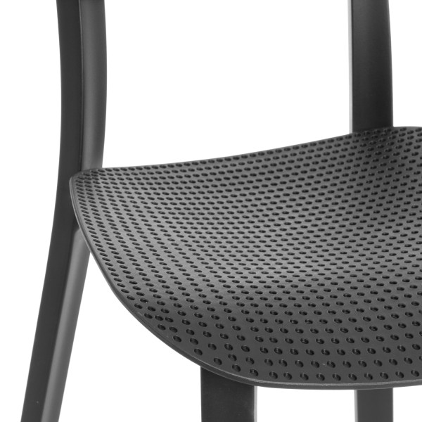 Стул JOLLY (mod. XRB-096-B2)  пластик, черный (black), 46 х 50,5 х 78 см фото № 6