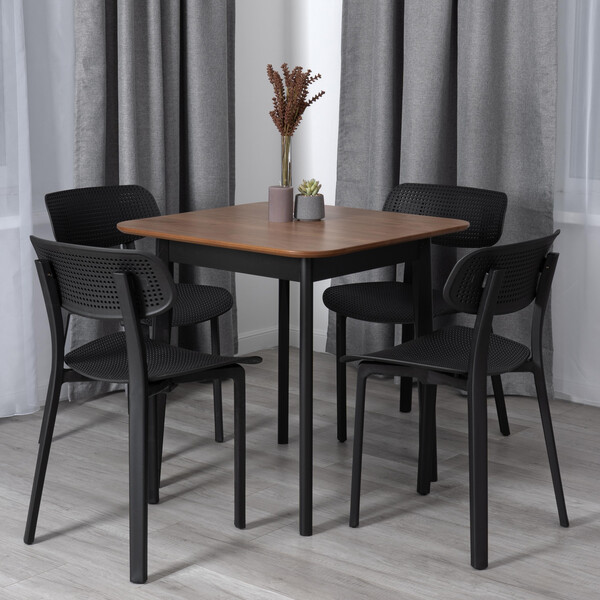 Стул JOLLY (mod. XRB-096-B2)  пластик, черный (black), 46 х 50,5 х 78 см фото № 13