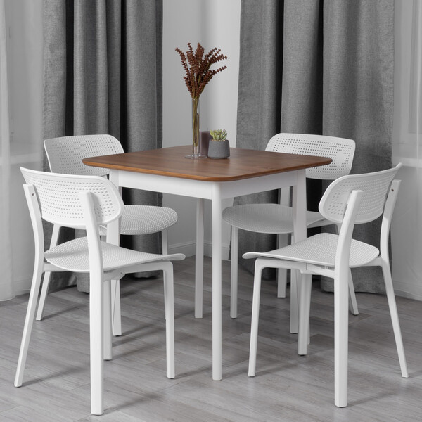 Стул JOLLY (mod. XRB-096-B2)  пластик, белый (white), 46 х 50,5 х 78 см фото № 14