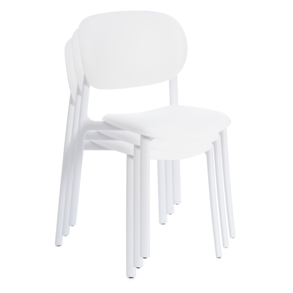 Стул ADORE (mod. XRB-1025) пластик, белый (white), 41 х 53 х 81,5 см фото № 13