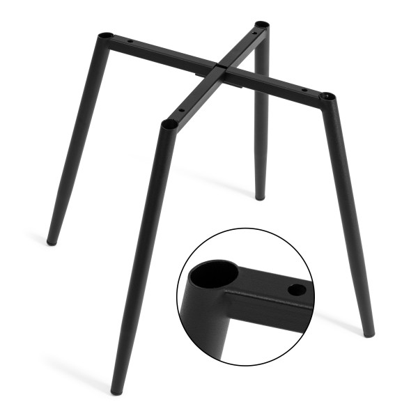 Стул обеденный La Rousse NEW, ткань рогожка, темно-серый, F68, 45x55x93 см фото № 10