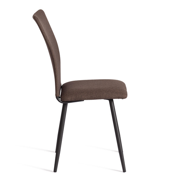 Стул обеденный La Rousse NEW, ткань рогожка, коричневый/черный, 3М7-147, 45x55x93 см фото № 2