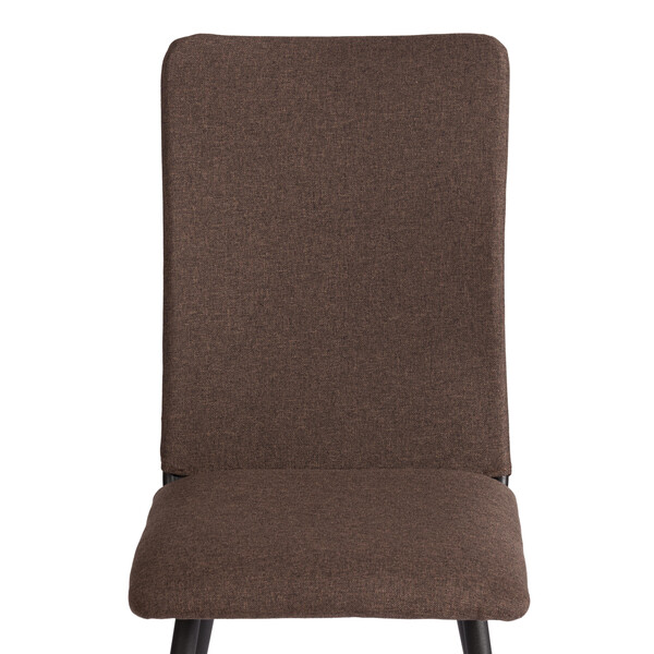 Стул обеденный La Rousse NEW, ткань рогожка, коричневый/черный, 3М7-147, 45x55x93 см фото № 6