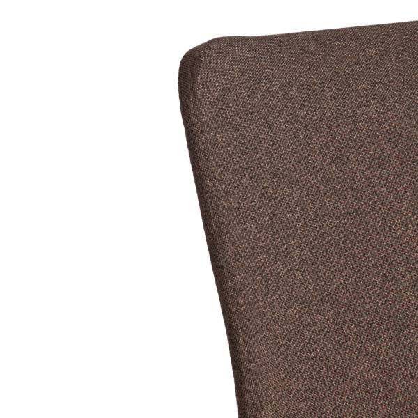 Стул обеденный La Rousse NEW, ткань рогожка, коричневый/черный, 3М7-147, 45x55x93 см фото № 8