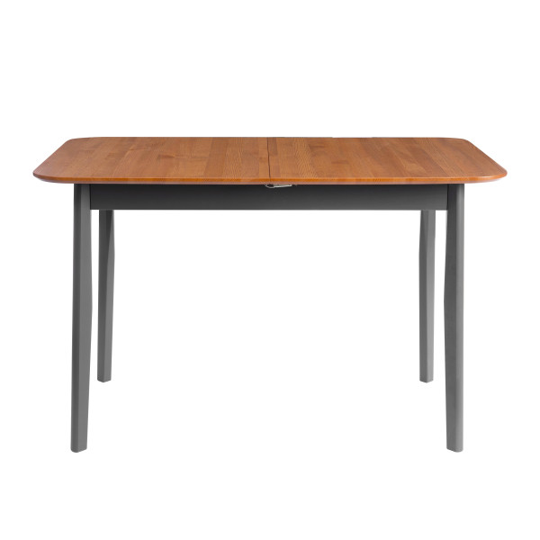 Стол Соната Люкс раздвижной/Sonata Lux extension table, 120х75х73 см массив сосны, антик /графит, 120-(150)х75х73 см фото № 6