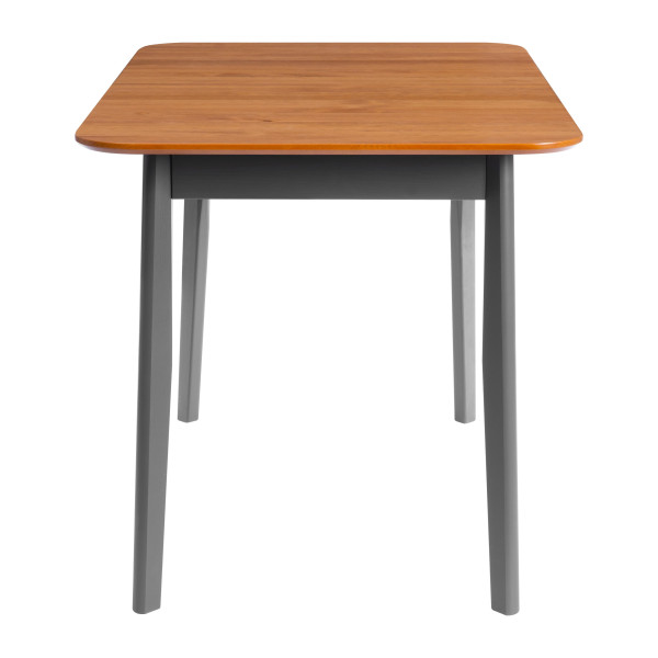 Стол Соната Люкс/ Sonata Lux table, 120х75х73 см массив сосны, антик /графит, 120х75х73 см фото № 3