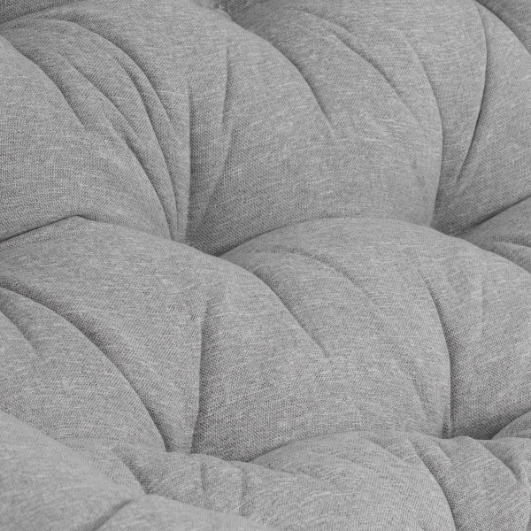 23/01 Матрац для кресла "Папасан" ткань, серо-бежевый, 3M 16/2 фото № 7