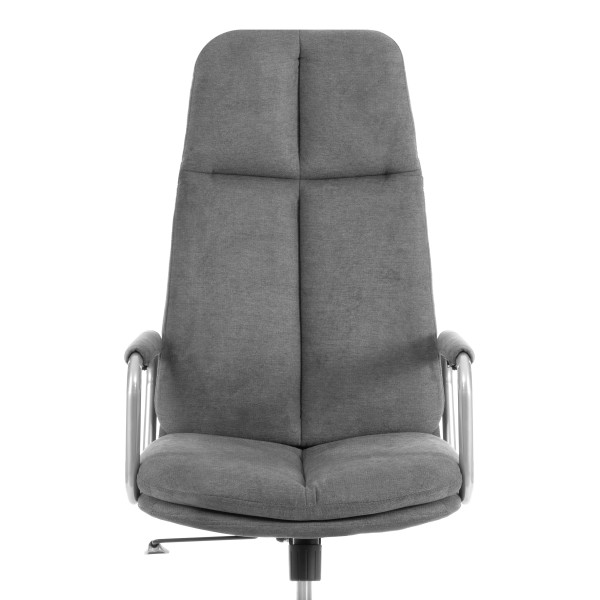 Кресло Eton хром ткань, серый, KUB 05 фото № 7