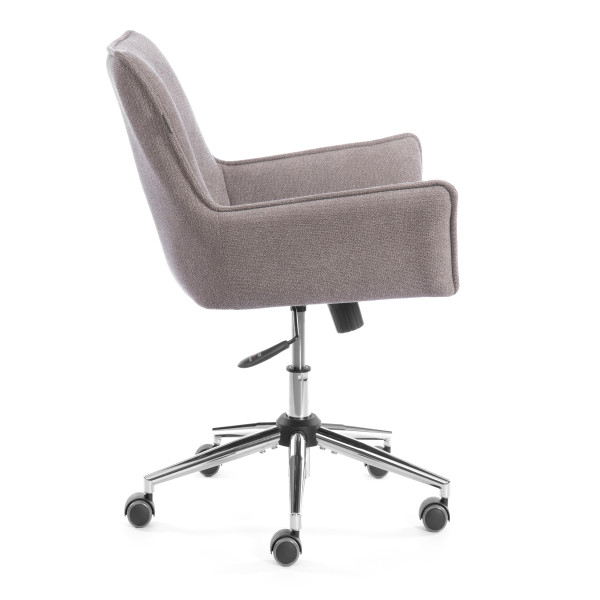 Кресло Murano/Мурано хром велюр/букле (HYP), бежевый фото № 2