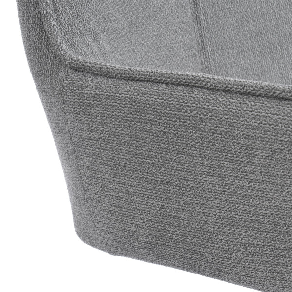 Кресло Murano/Мурано хром велюр/букле (HYP), светло-серый фото № 10