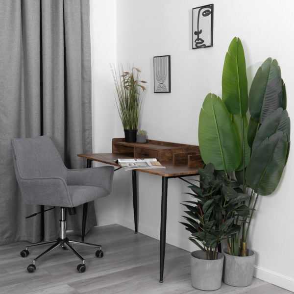 Кресло Murano/Мурано хром велюр/букле (HYP), светло-серый фото № 15