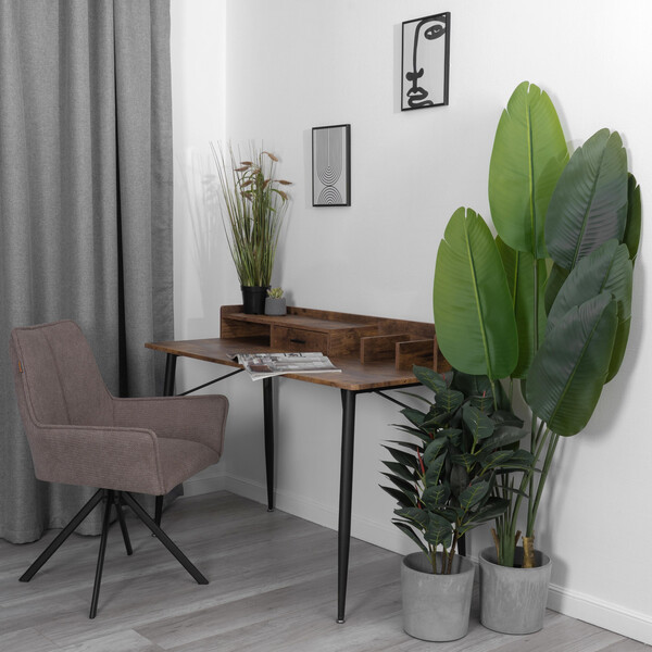 Кресло Murano/Мурано опора 360, велюр/букле (HYP), бежевый фото № 16