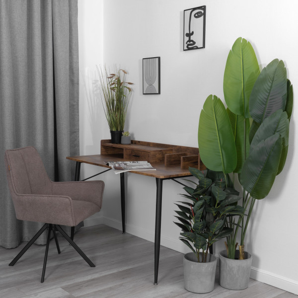 Кресло Murano/Мурано опора 360, велюр/букле (HYP), бежевый фото № 16