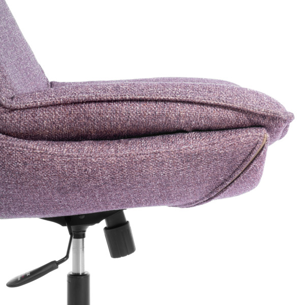 Кресло лаунж Cosmo велюр/букле, VT shape wood rose фото № 12