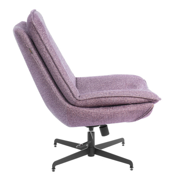 Кресло лаунж Cosmo велюр/букле, VT shape wood rose фото № 2