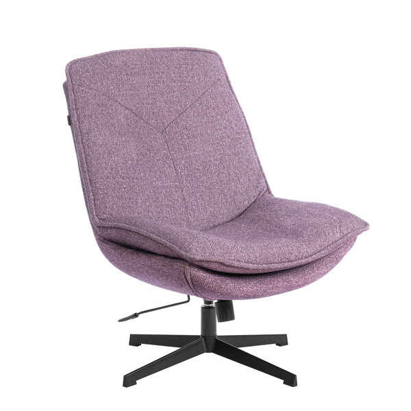 Кресло лаунж Cosmo велюр/букле, VT shape wood rose фото № 7