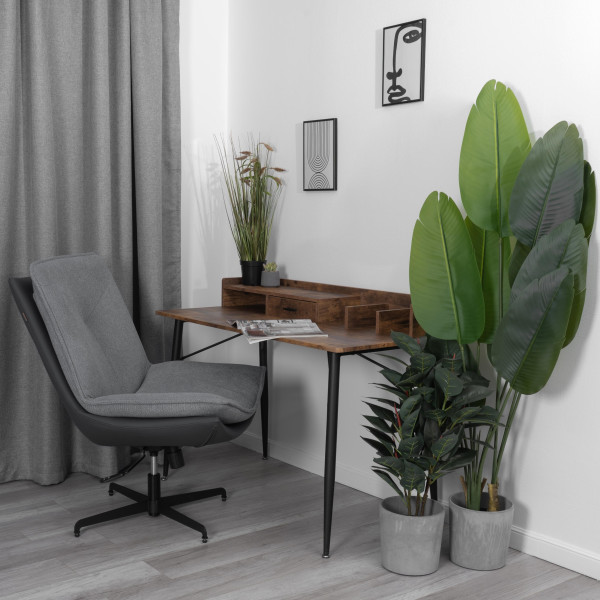 Кресло лаунж Cosmo велюр/букле, VT shape silver фото № 16