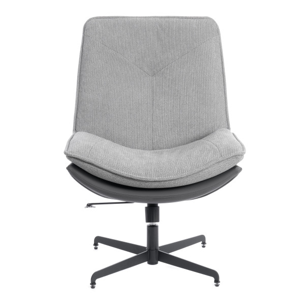 Кресло лаунж Cosmo велюр/букле, VT shape silver фото № 6