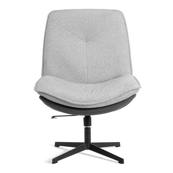 Кресло лаунж Cosmo велюр/букле, VT shape silver фото № 5