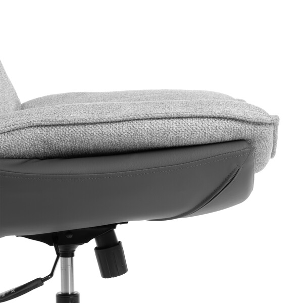 Кресло лаунж Cosmo велюр/букле, VT shape silver фото № 11