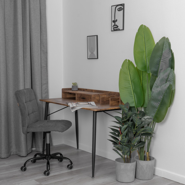 Кресло Fiesta metalBL ткань, серый, KUB 05 фото № 14