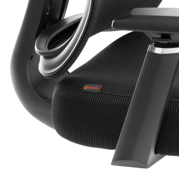 Кресло Mesh-12HR ткань, черный фото № 7