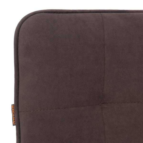 Стул обеденный Bari велюр, коричневый, 6, 46х55х89 фото № 9