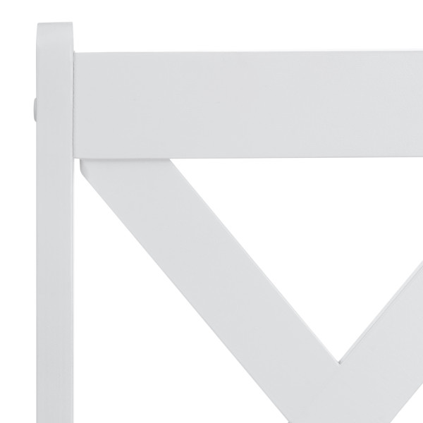 Стул CROSSMAN NEW, Многослойный березовый шпон, 41х40х100 см, white/велюр бежевый фото № 9