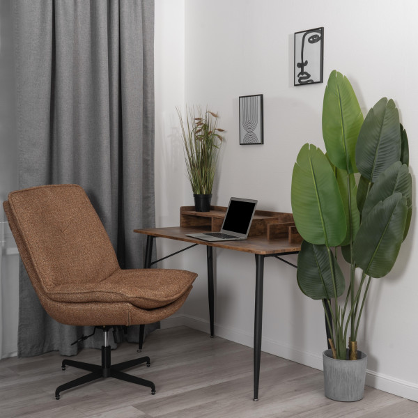 Кресло лаунж Cosmo велюр/букле, VT shape amber фото № 15