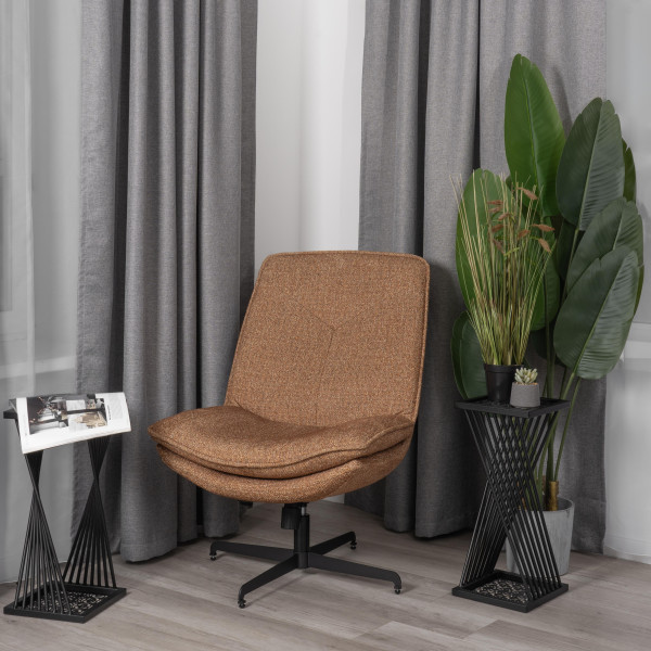 Кресло лаунж Cosmo велюр/букле, VT shape amber фото № 17